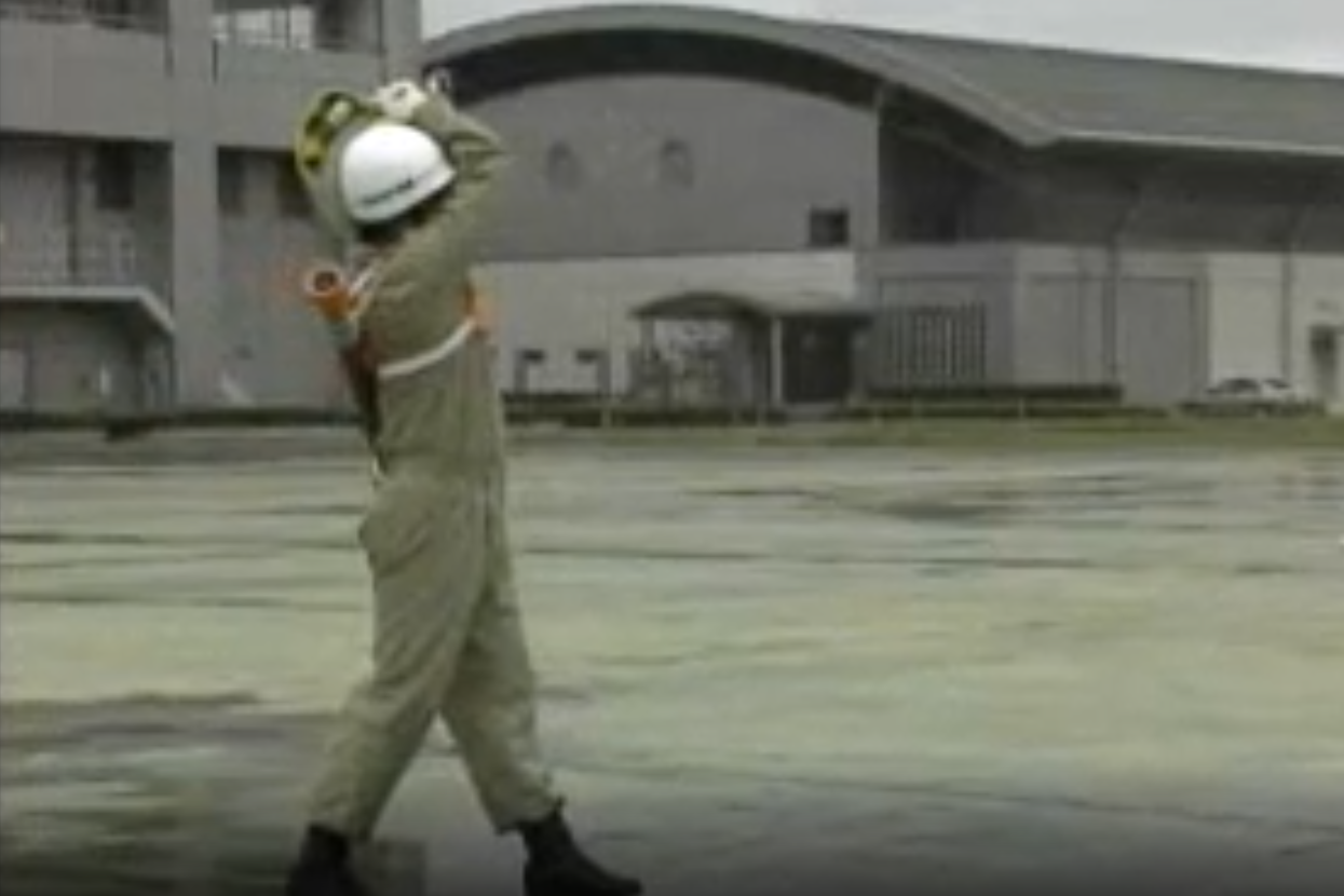 ホースの伸ばし方