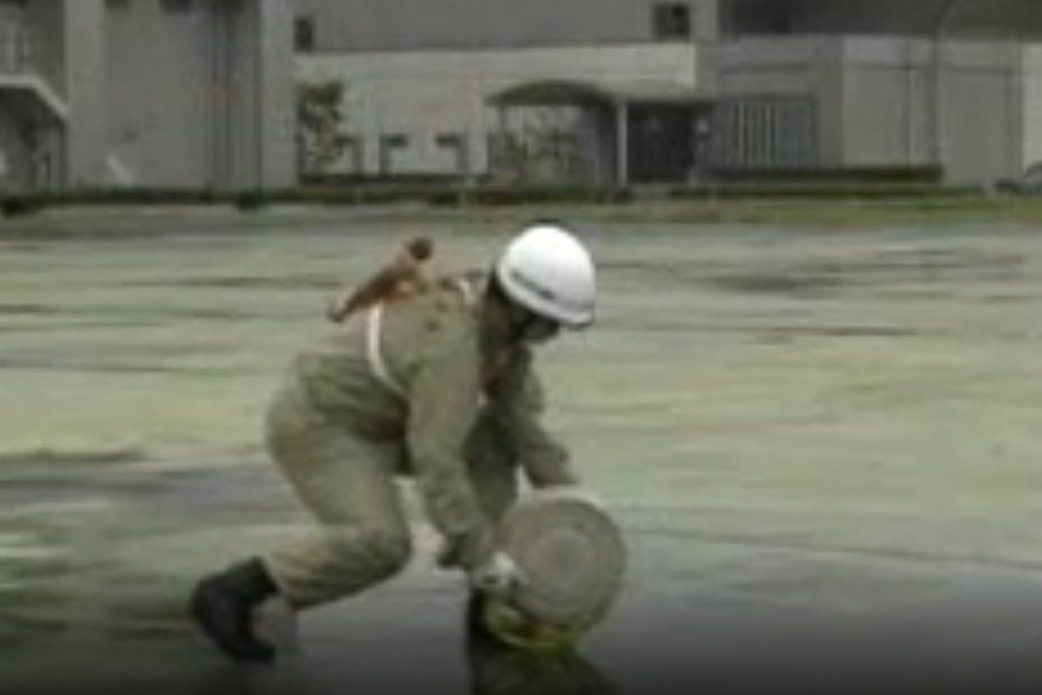 ホースの伸ばし方